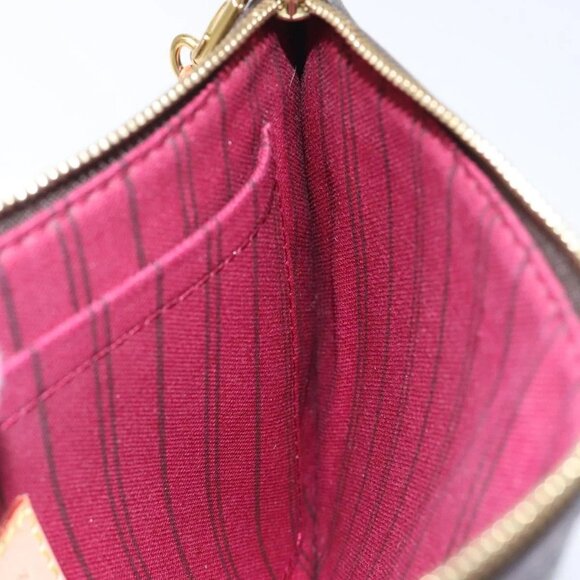 LOUIS VUITTON Monogram Neverfull MM Pouch Accessory Pouch LV Auth am8254 - Picture 12 of 16